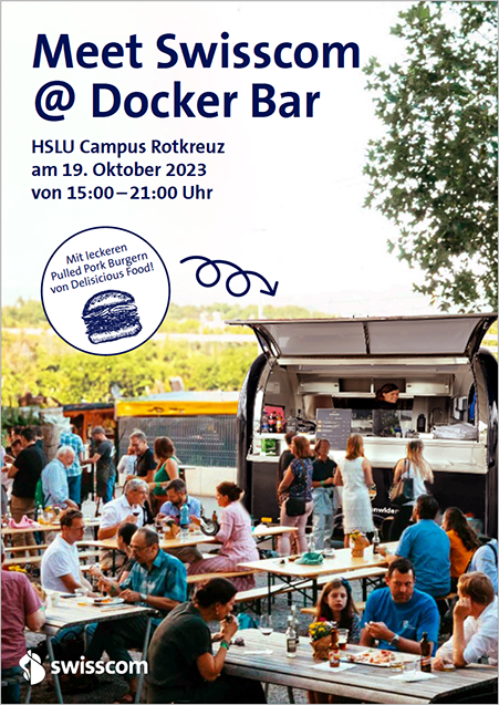 Flyer HSLU Docker Bar