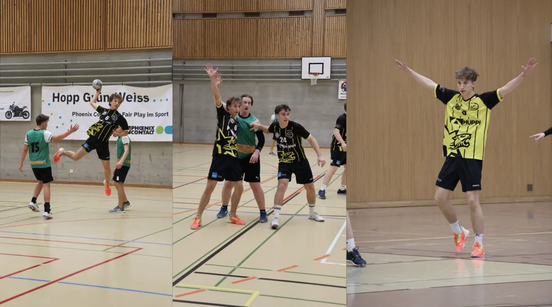 Matti beim Handball